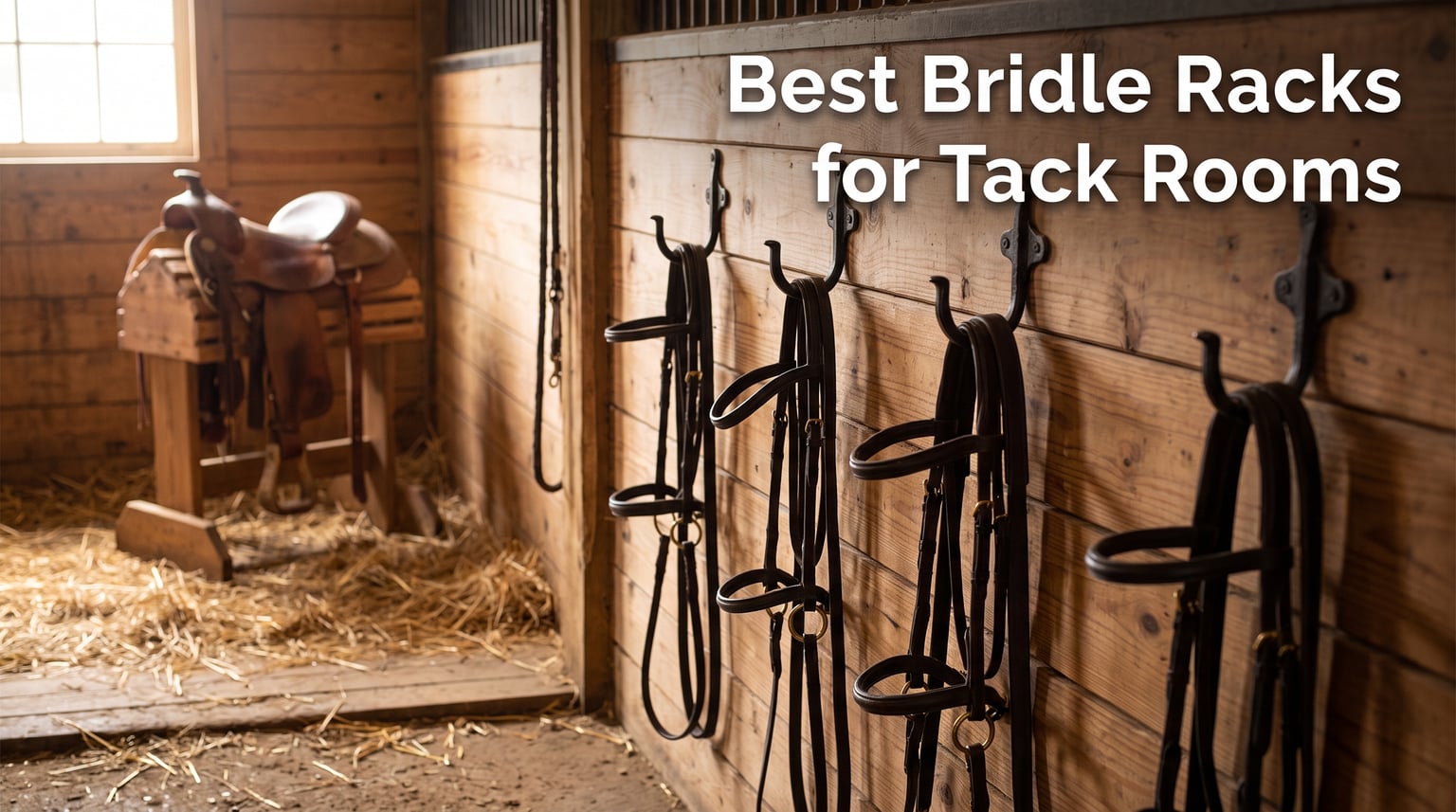 Best Bridle Racks for Tack Rooms