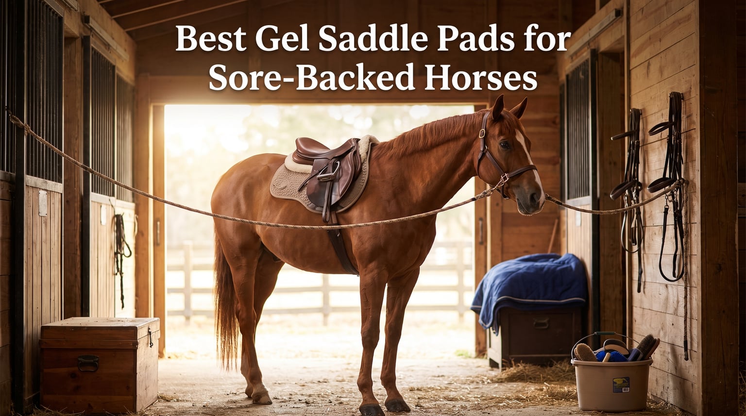 Best Gel Saddle Pads for Sore-Backed Horses