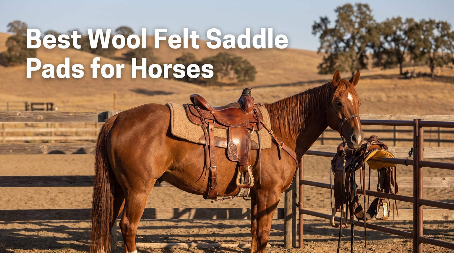 Best Wool Felt Saddle Pads for Horses