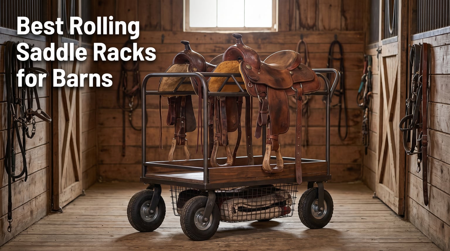 Best Rolling Saddle Racks for Barns