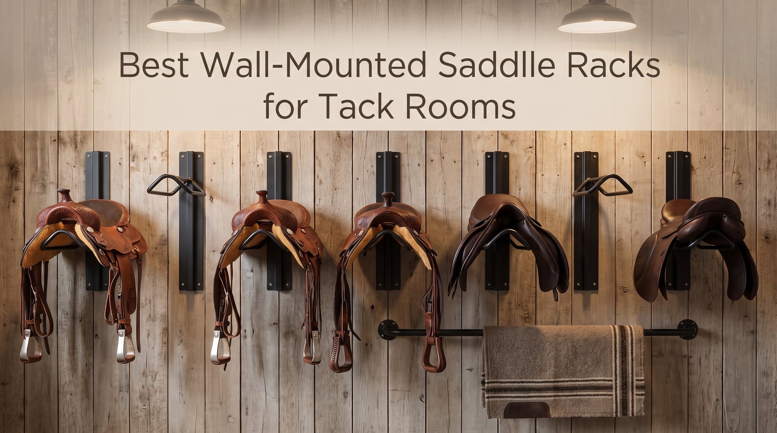 Best Wall-Mounted Saddle Racks for Tack Rooms