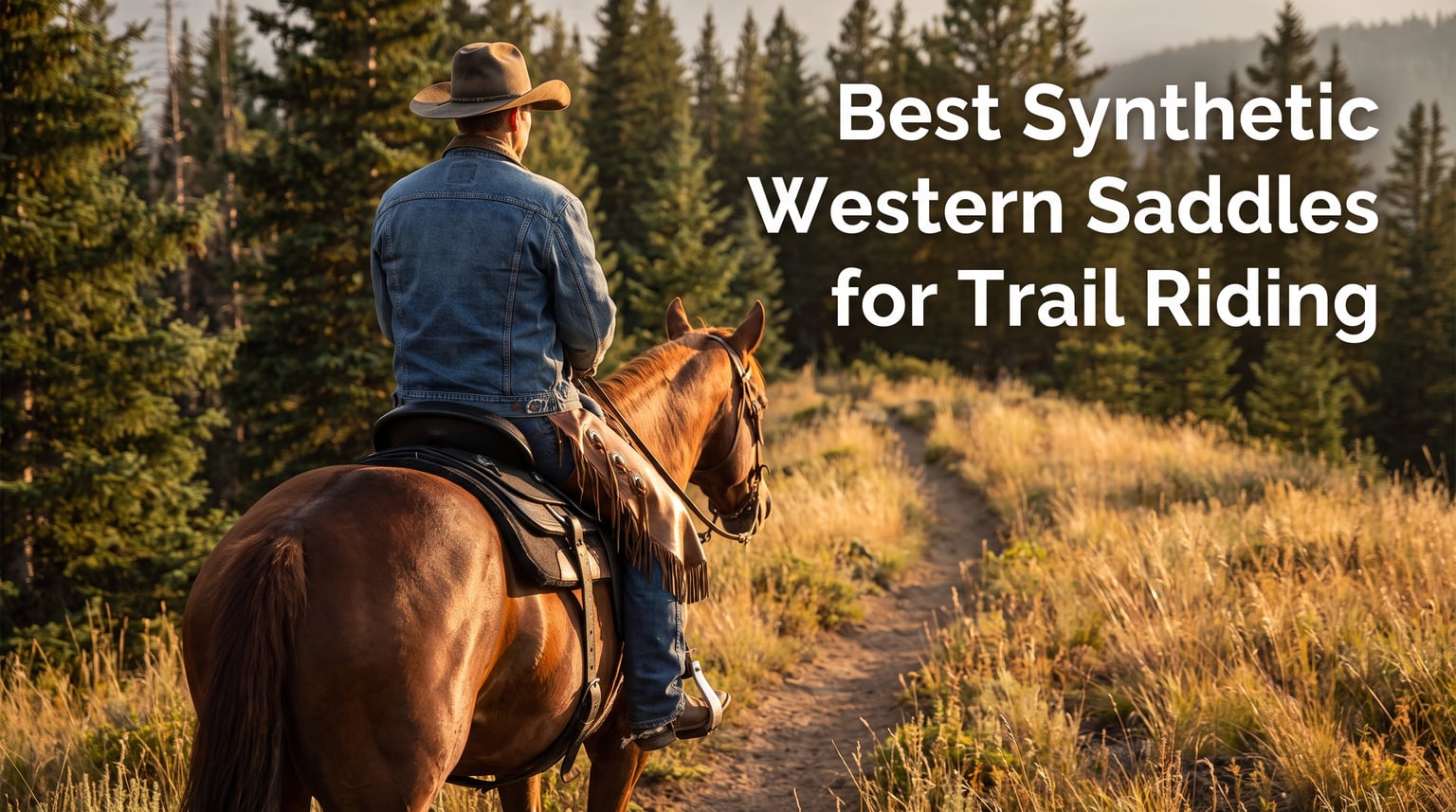 Best Synthetic Western Saddles for Trail Riding