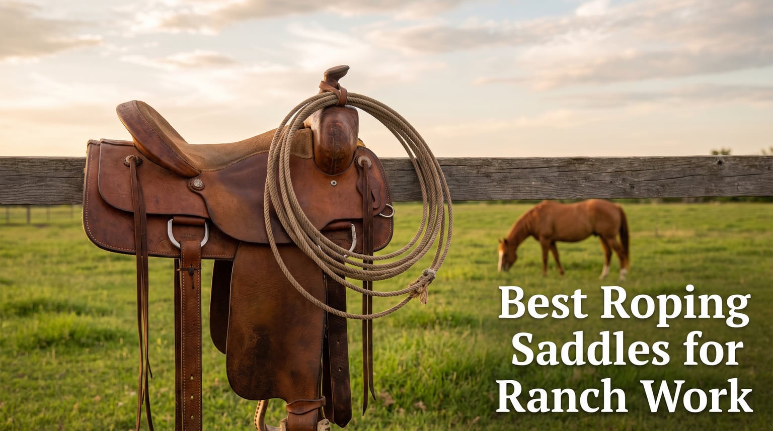 Best Roping Saddles for Ranch Work