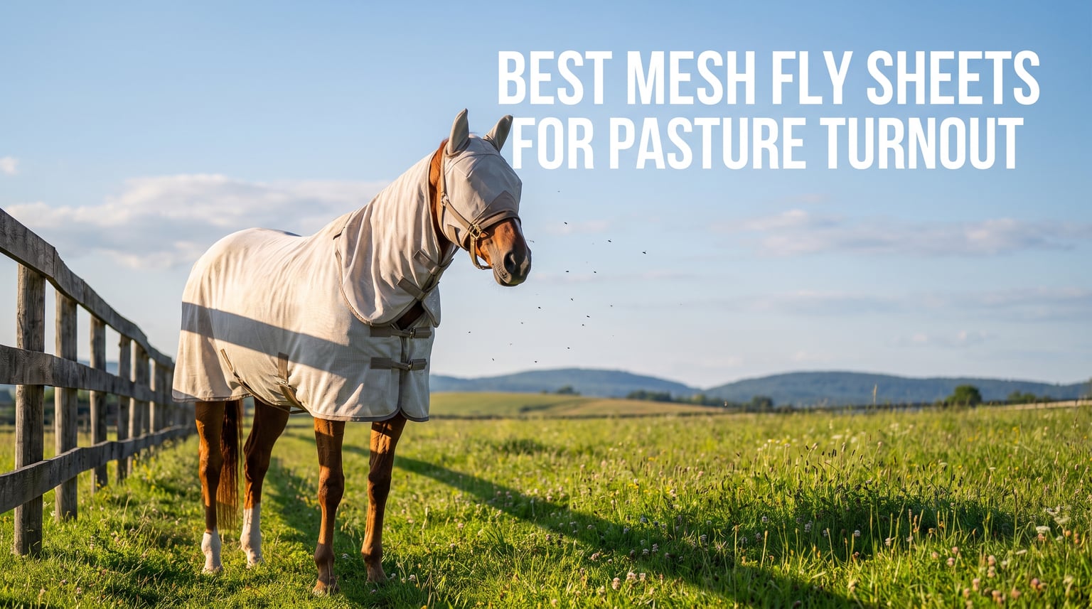 Best Mesh Fly Sheets for Pasture Turnout