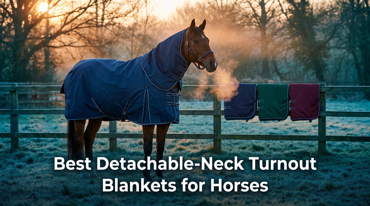 Best Detachable-Neck Turnout Blankets for Horses