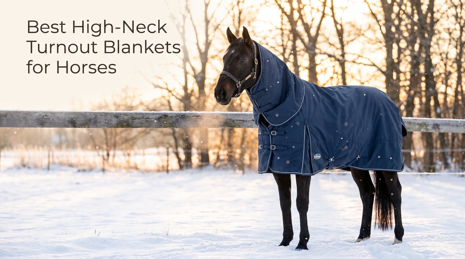 Best High-Neck Turnout Blankets for Horses
