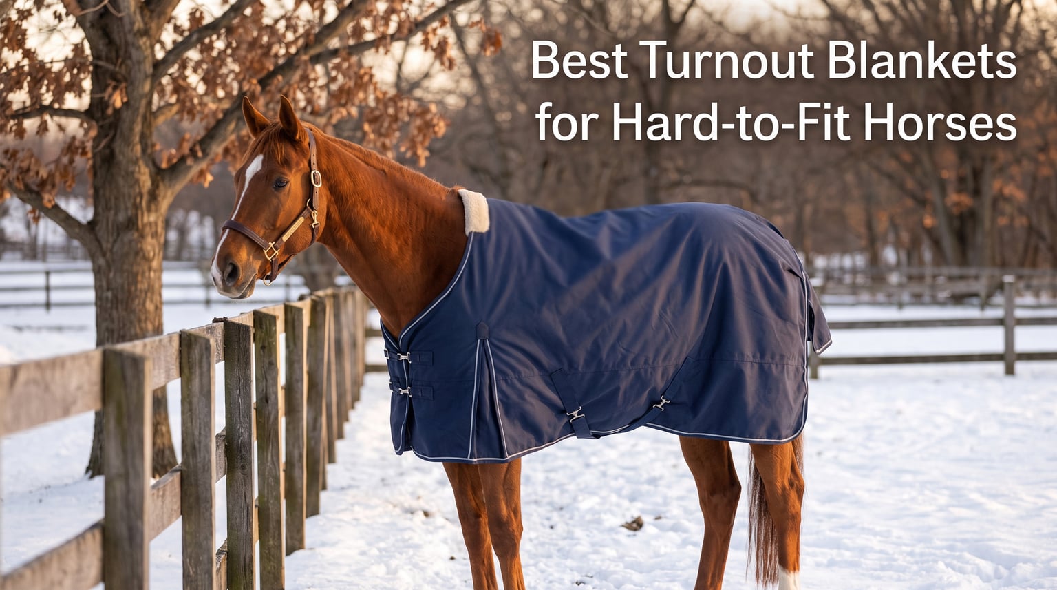 Best Turnout Blankets for Hard-to-Fit Horses