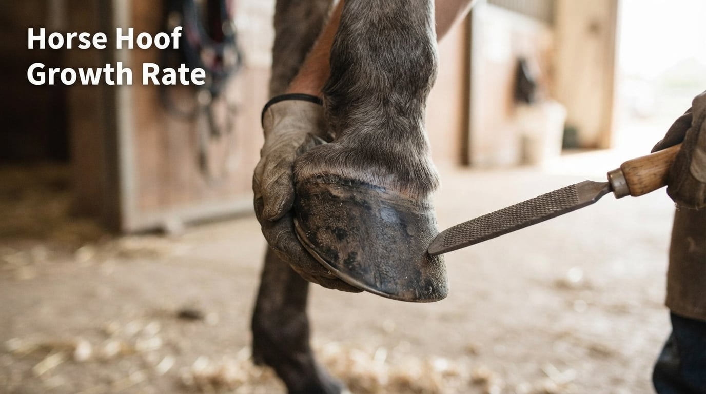 Horse Hoof Growth Rate