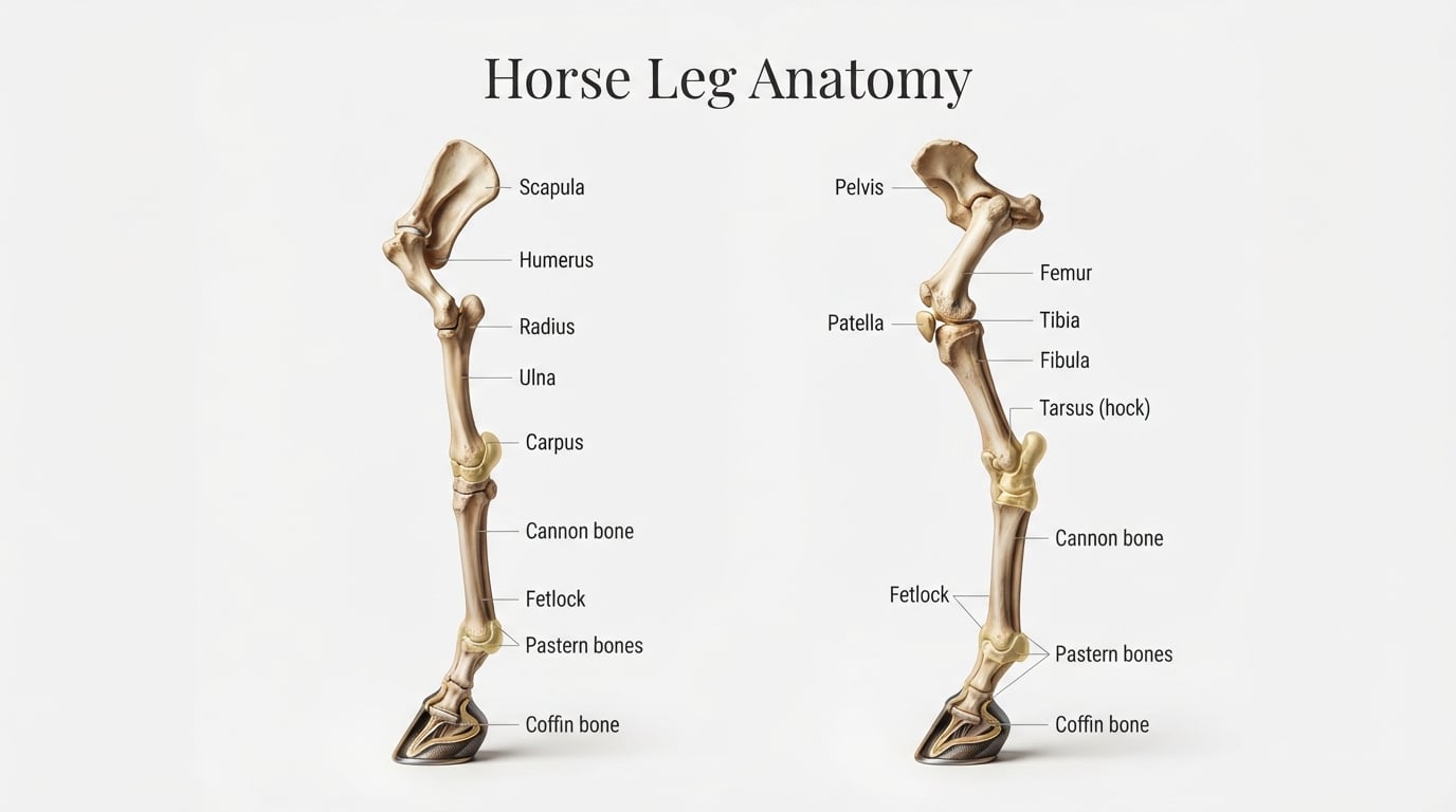 Horse Leg Anatomy