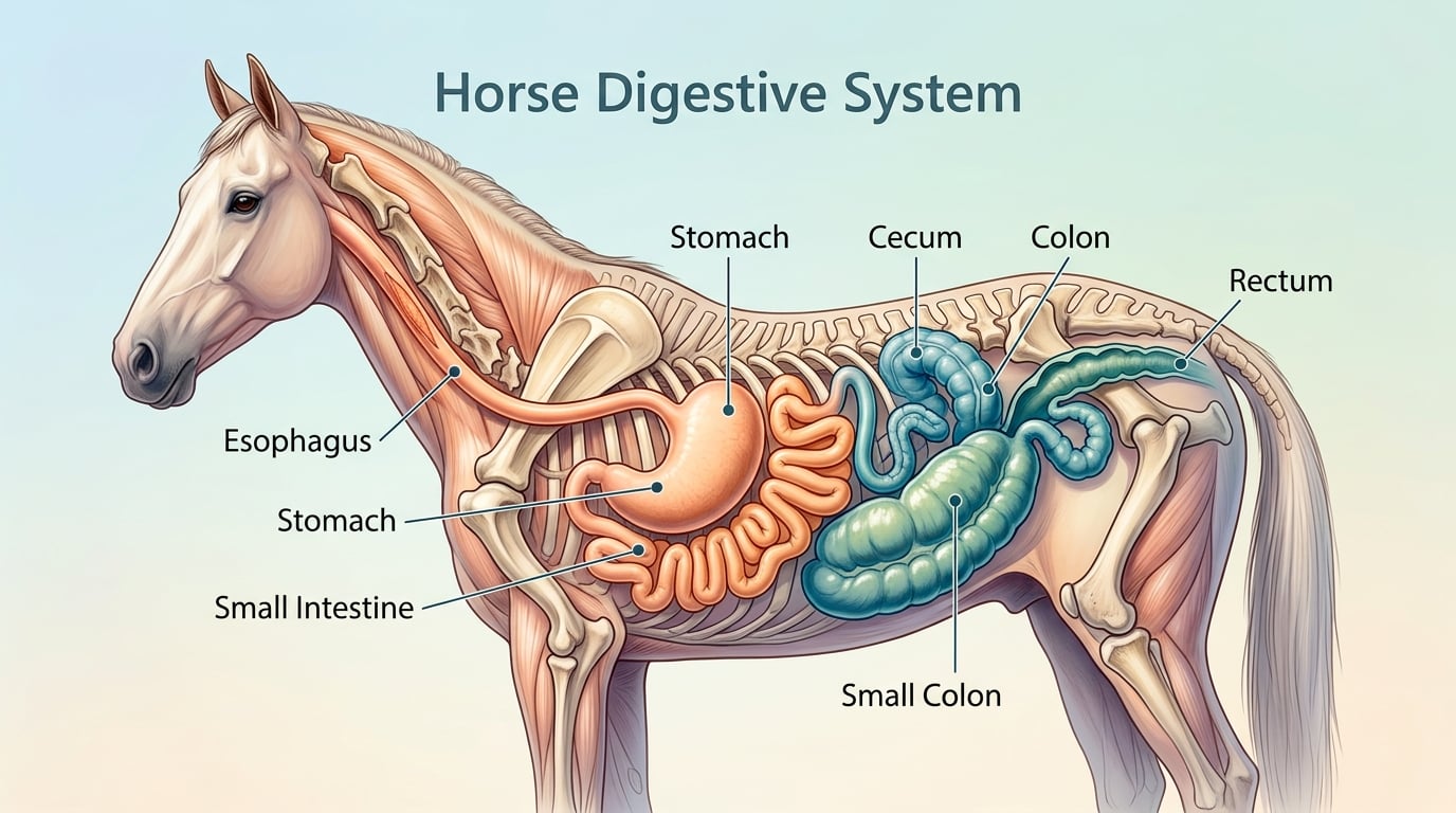 Horse Digestive System
