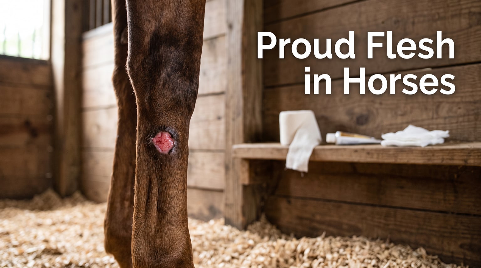 Proud Flesh in Horses
