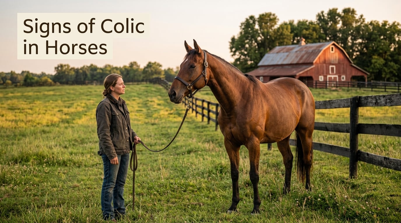Signs of Colic in Horses