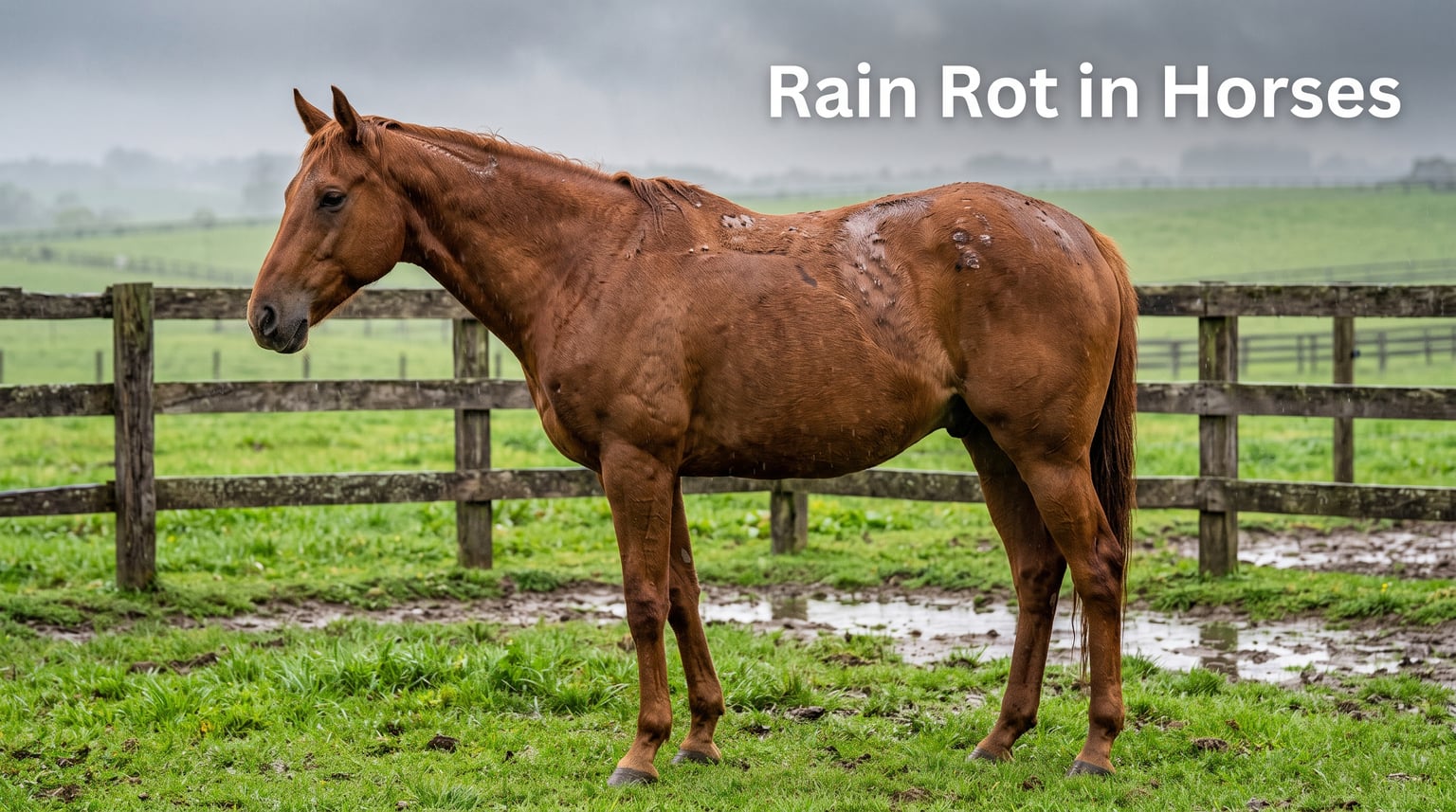 Rain Rot in Horses