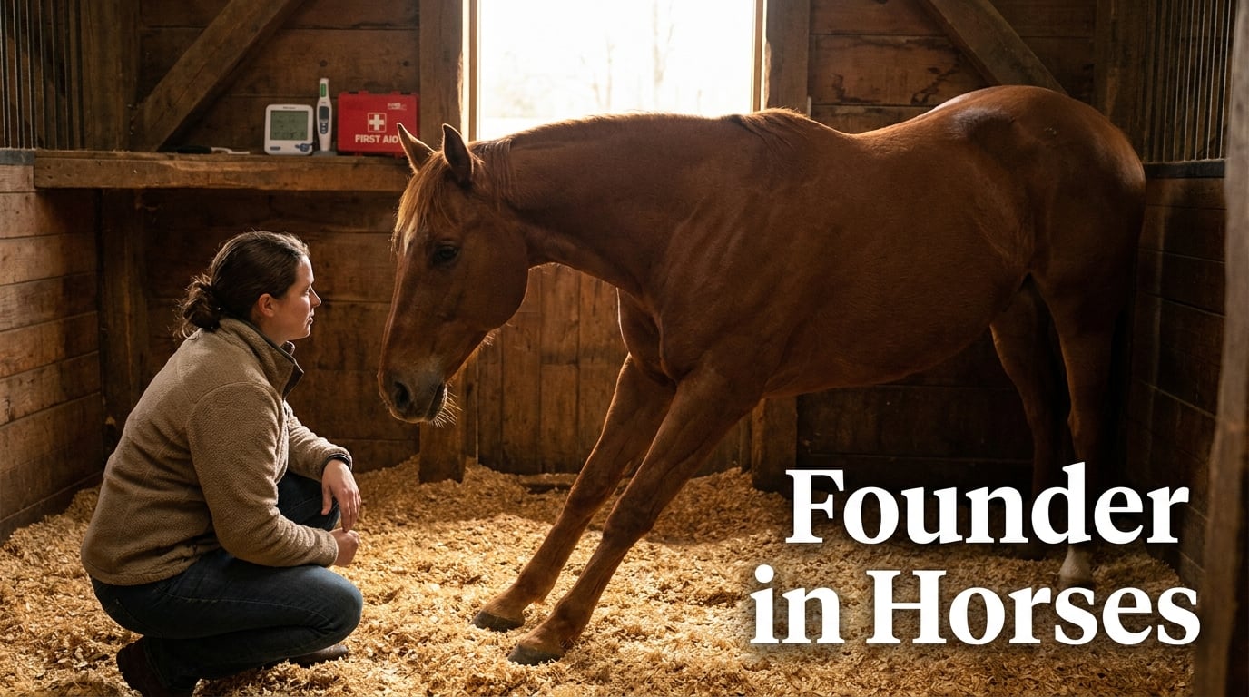 Founder in Horses