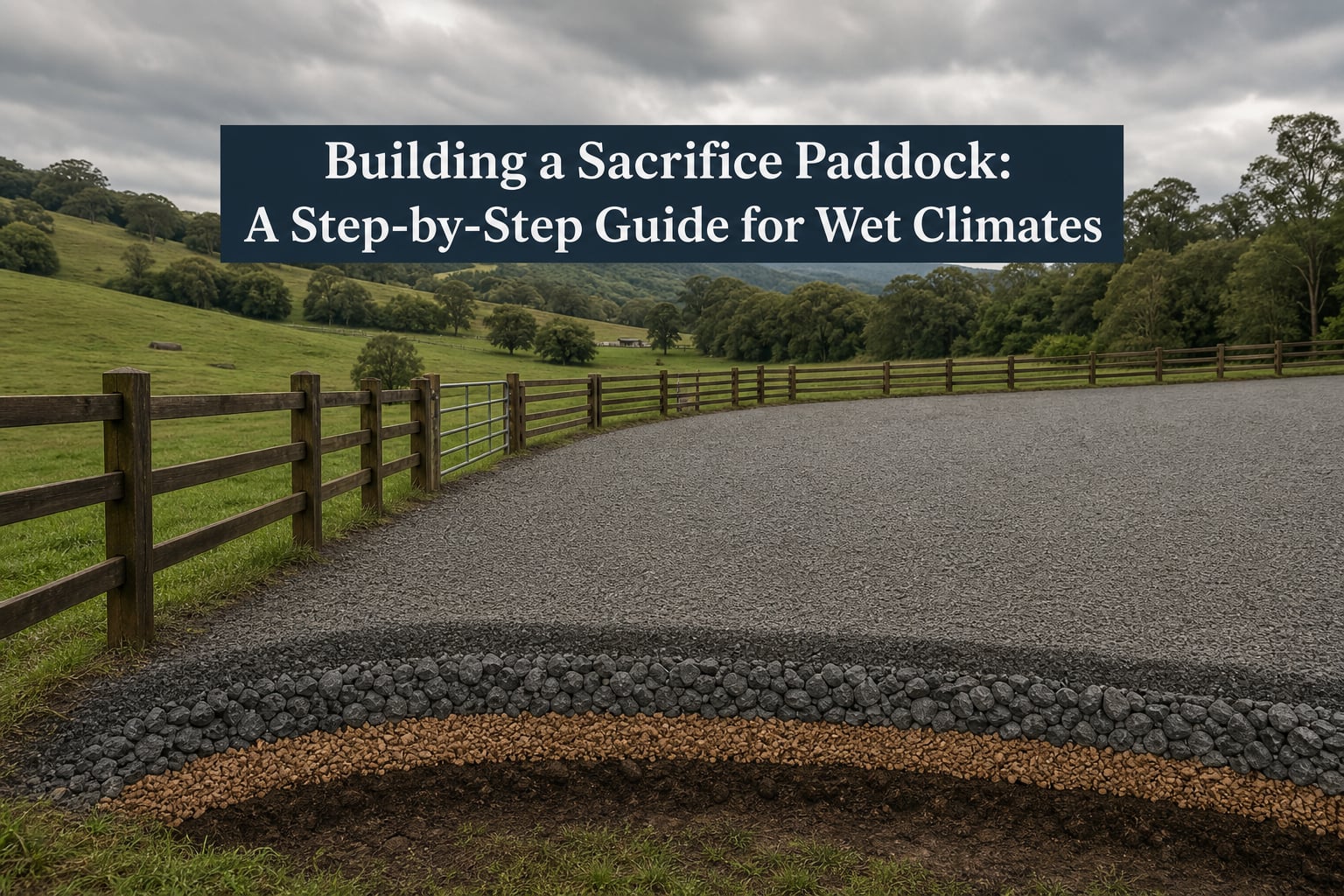 Building a Sacrifice Paddock: A Step-by-Step Guide for Wet Climates