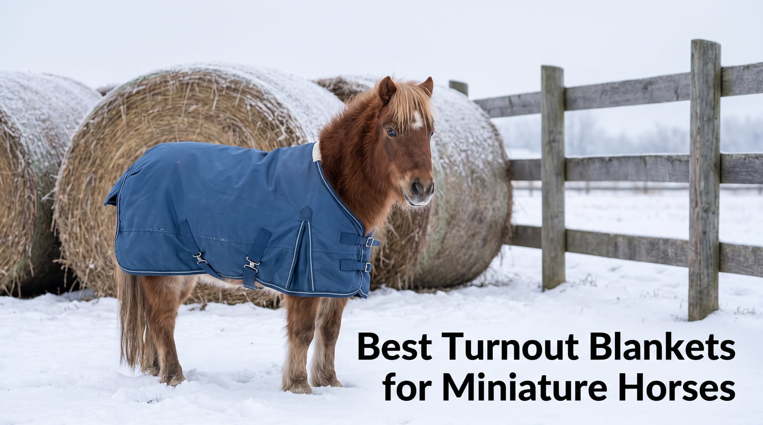Best Turnout Blankets for Miniature Horses