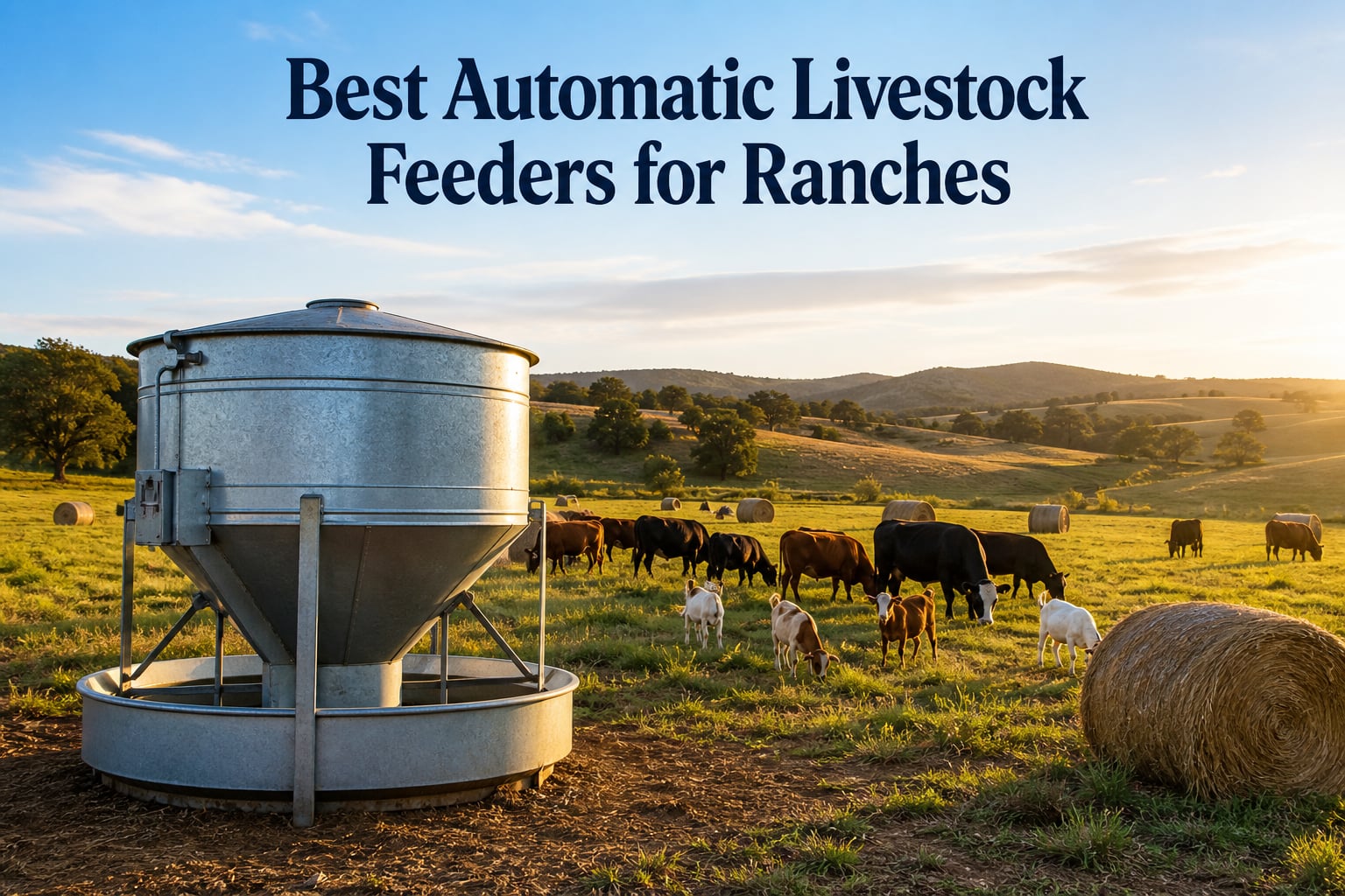 Best Automatic Livestock Feeders for Ranches