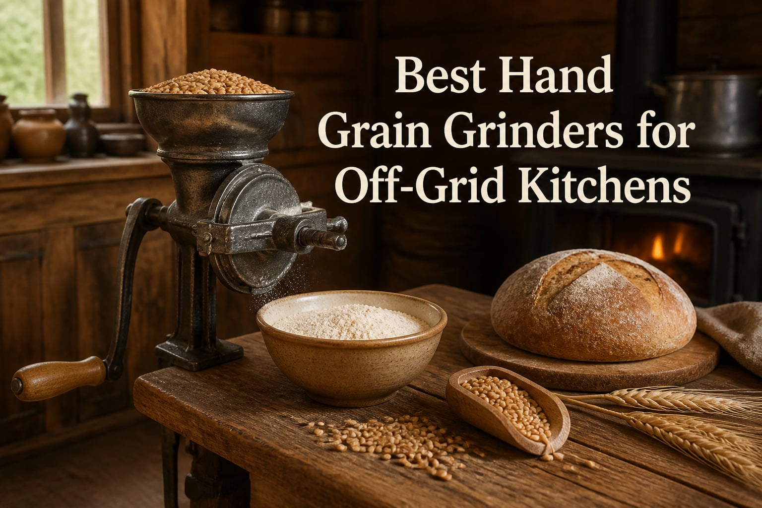 Best Hand Grain Grinders for Off-Grid Kitchens