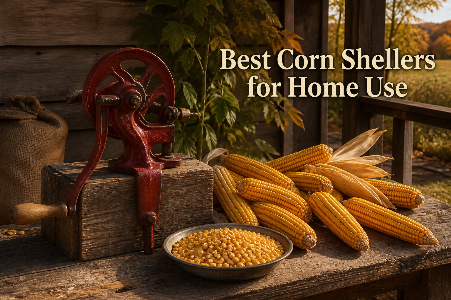 Best Corn Shellers for Home Use