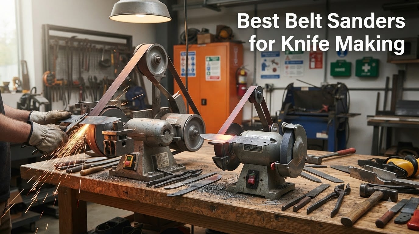 Best Belt Sanders for Knife Making