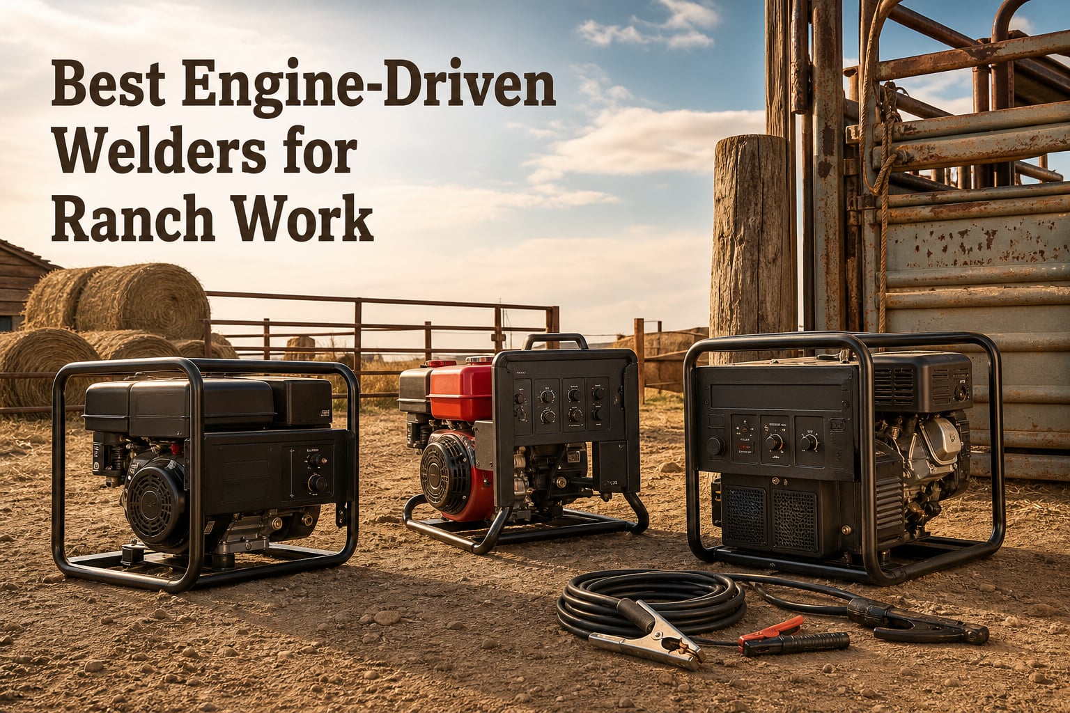 Best Engine-Driven Welders for Ranch Work