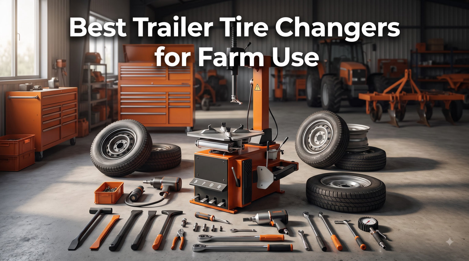 Best Trailer Tire Changers for Farm Use