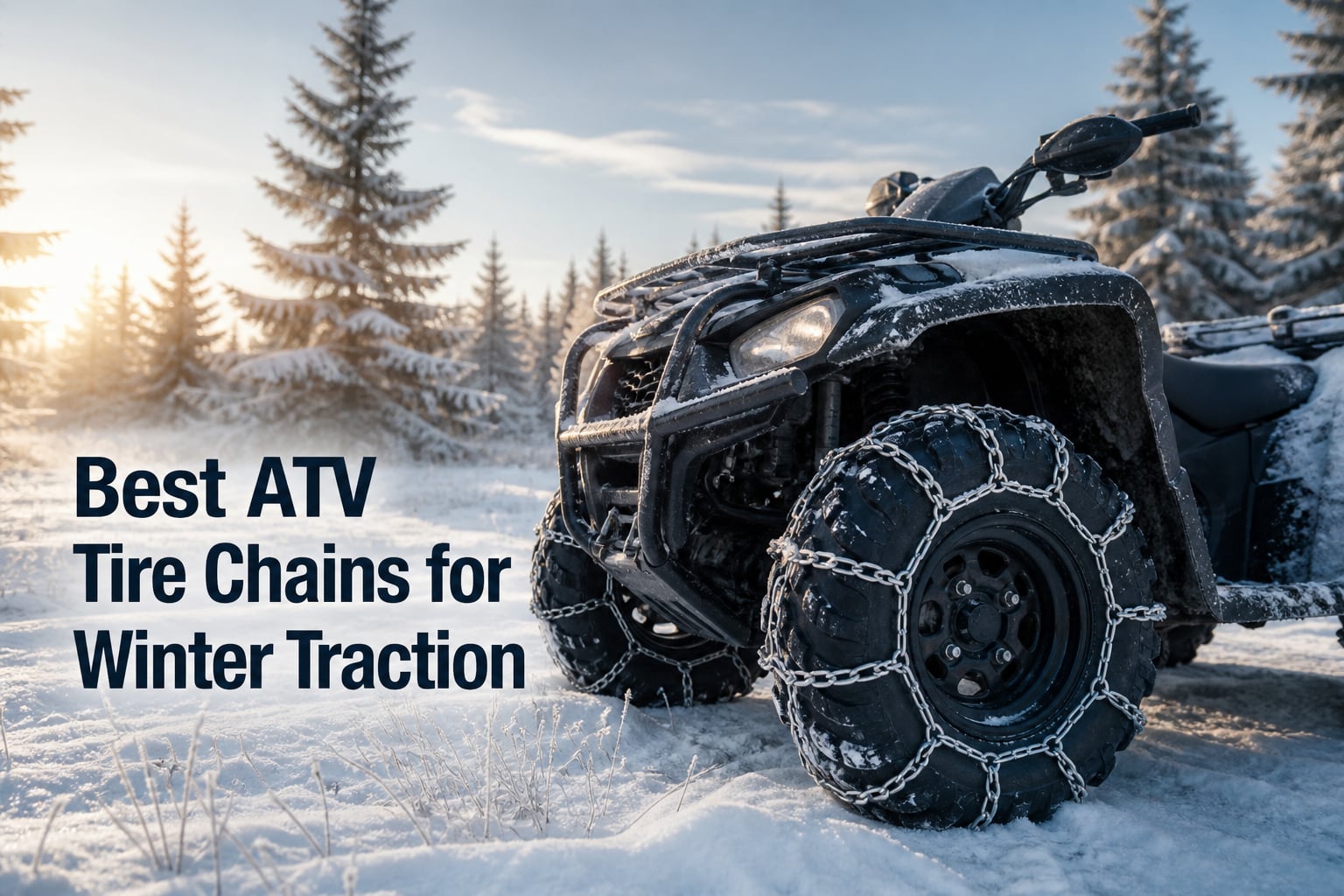 Best ATV Tire Chains for Winter Traction