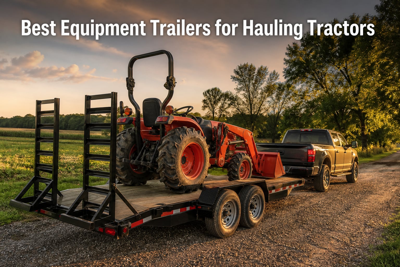 Best Equipment Trailers for Hauling Tractors