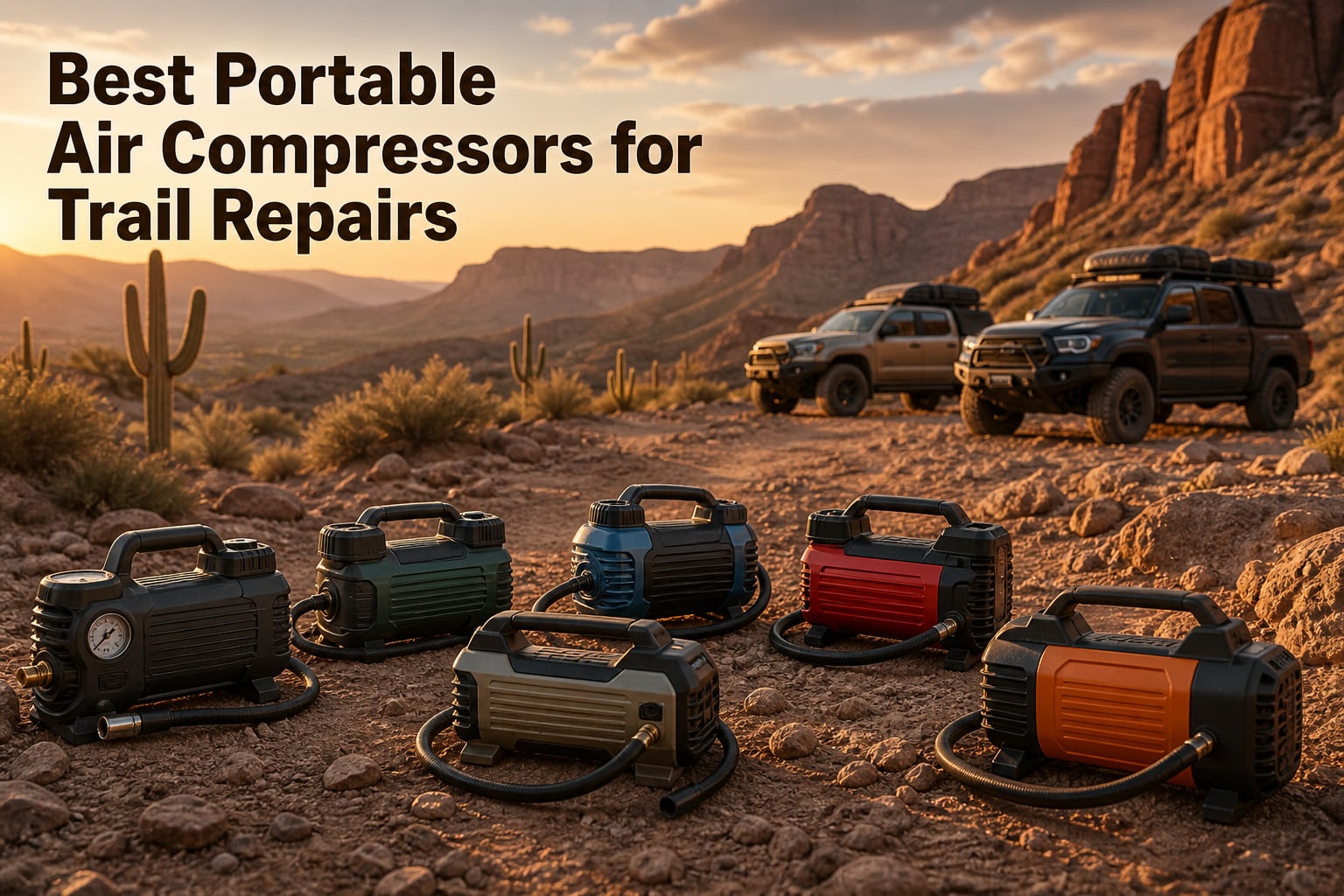 Best Portable Air Compressors for Trail Repairs