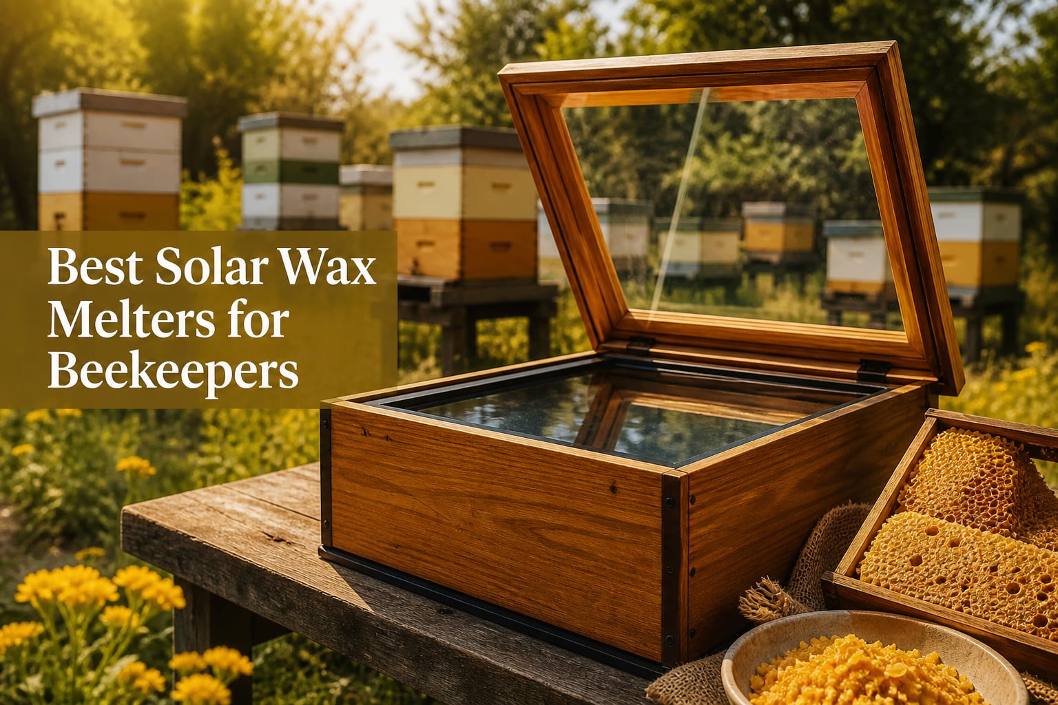 Best Solar Wax Melters for Beekeepers