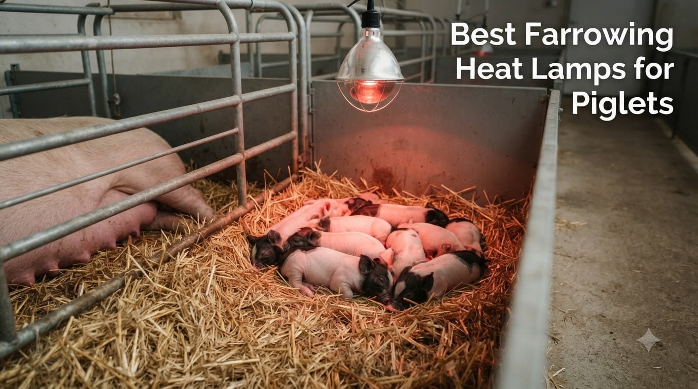 Best Farrowing Heat Lamps for Piglets