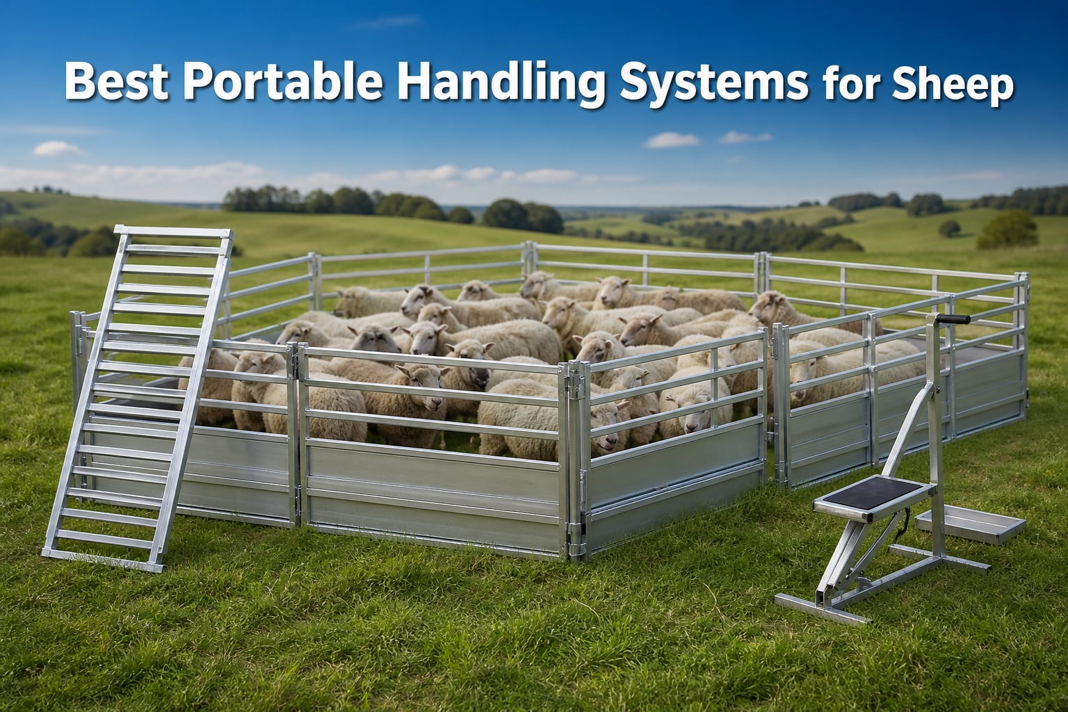 Best Portable Handling Systems for Sheep