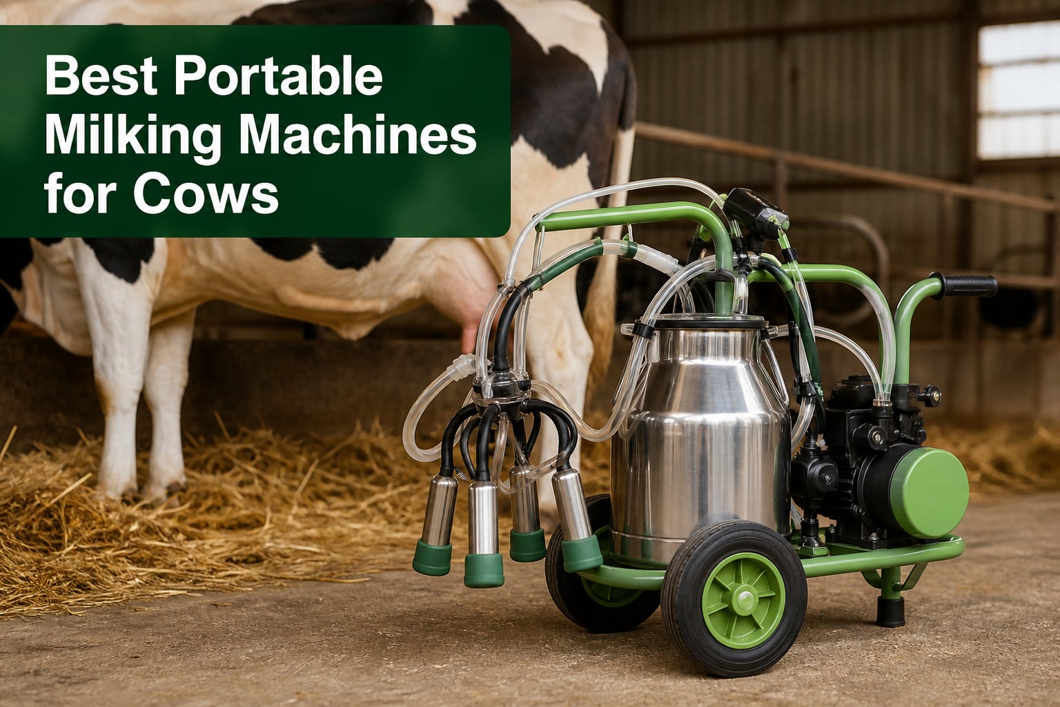 Best Portable Milking Machines for Cows