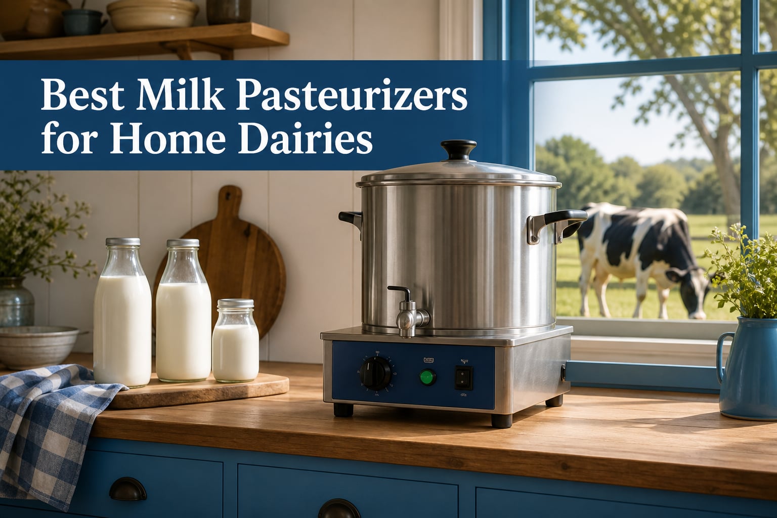 Best Milk Pasteurizers for Home Dairies