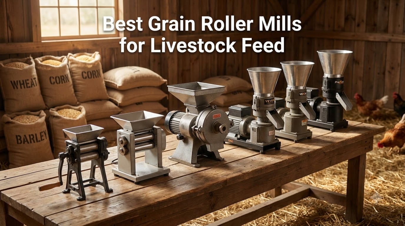 Best Grain Roller Mills for Livestock Feed