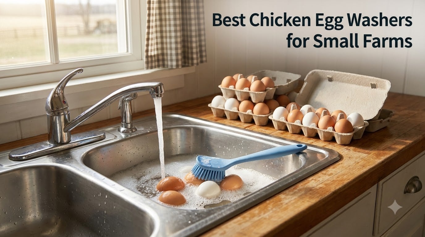 Best Chicken Egg Washers for Small Farms