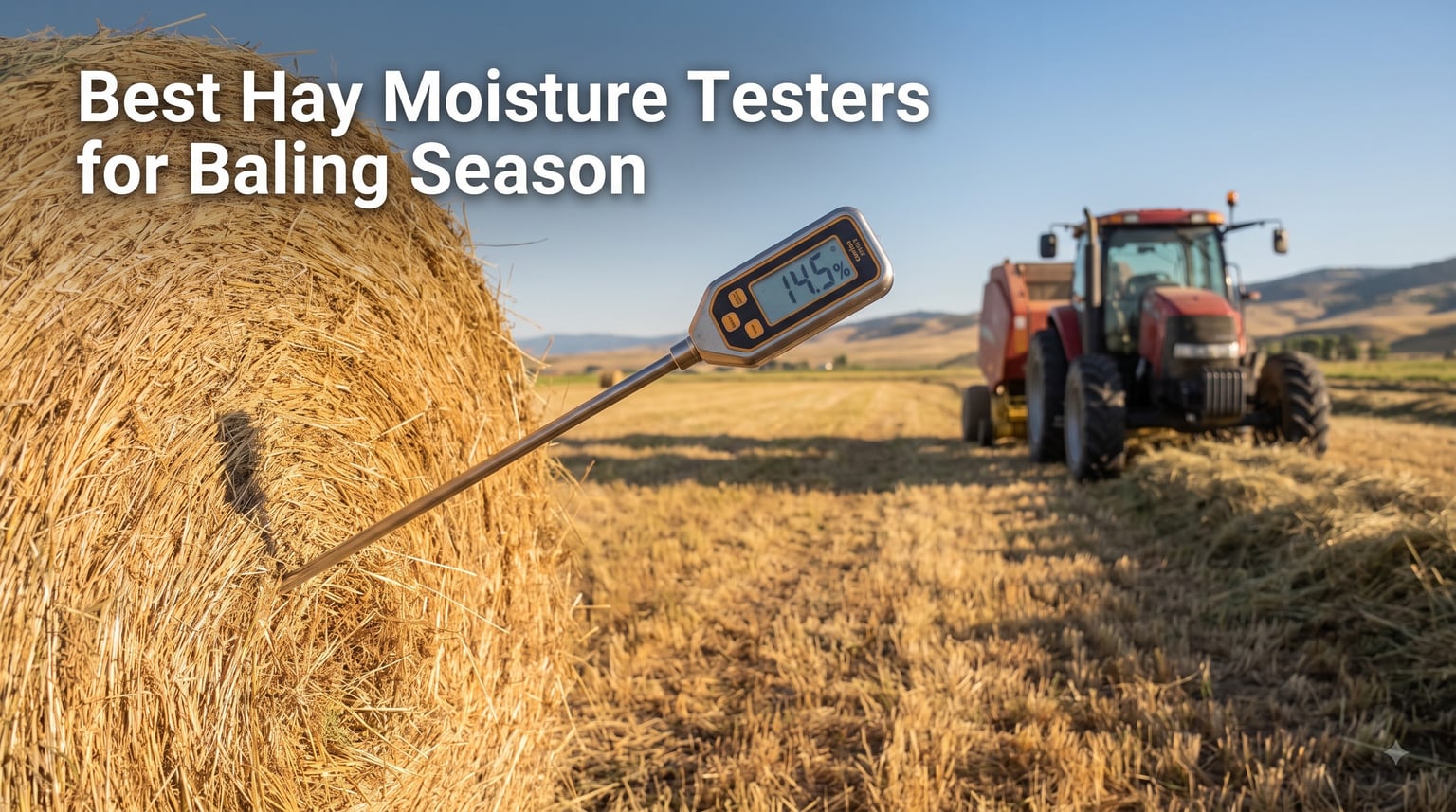 Best Hay Moisture Testers for Baling Season
