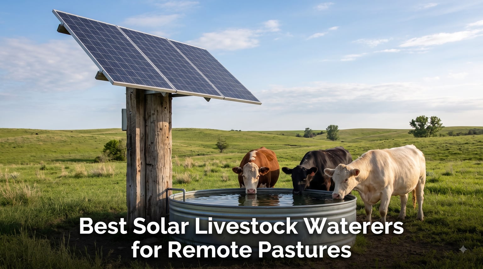 Best Solar Livestock Waterers for Remote Pastures