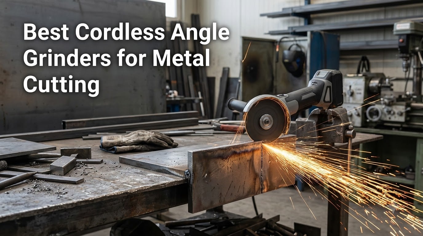 Best Cordless Angle Grinders for Metal Cutting