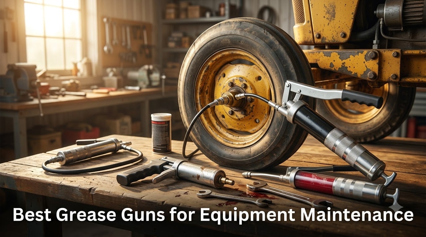 Best Grease Guns for Equipment Maintenance