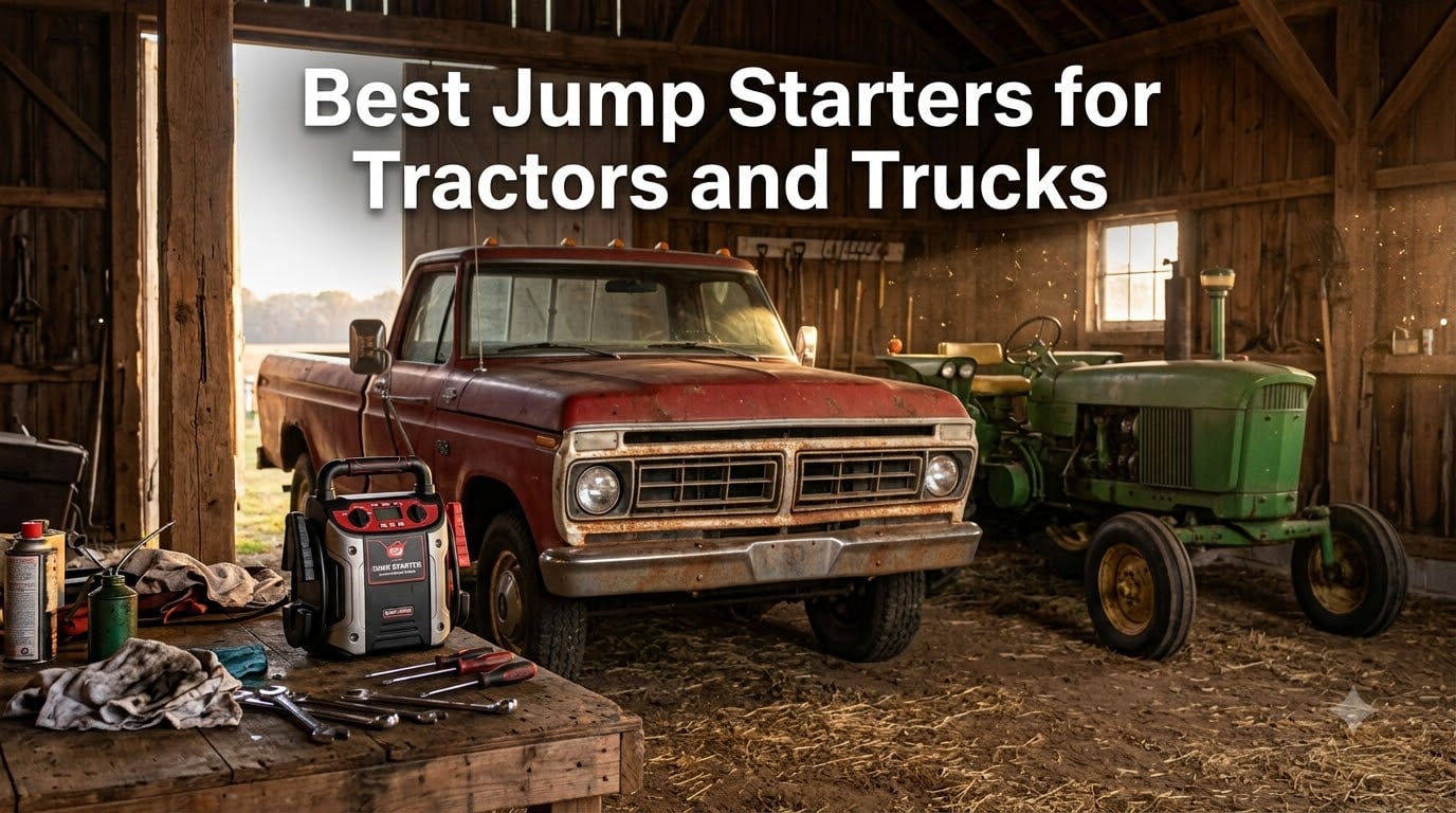 Best Jump Starters for Tractors and Trucks