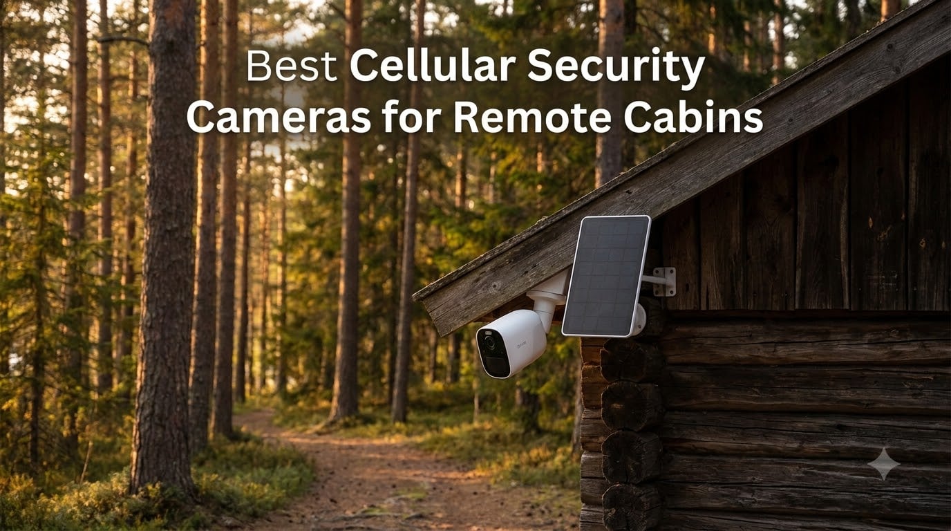 Best Cellular Security Cameras for Remote Cabins
