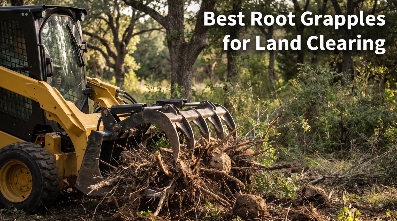 Best Root Grapples for Land Clearing