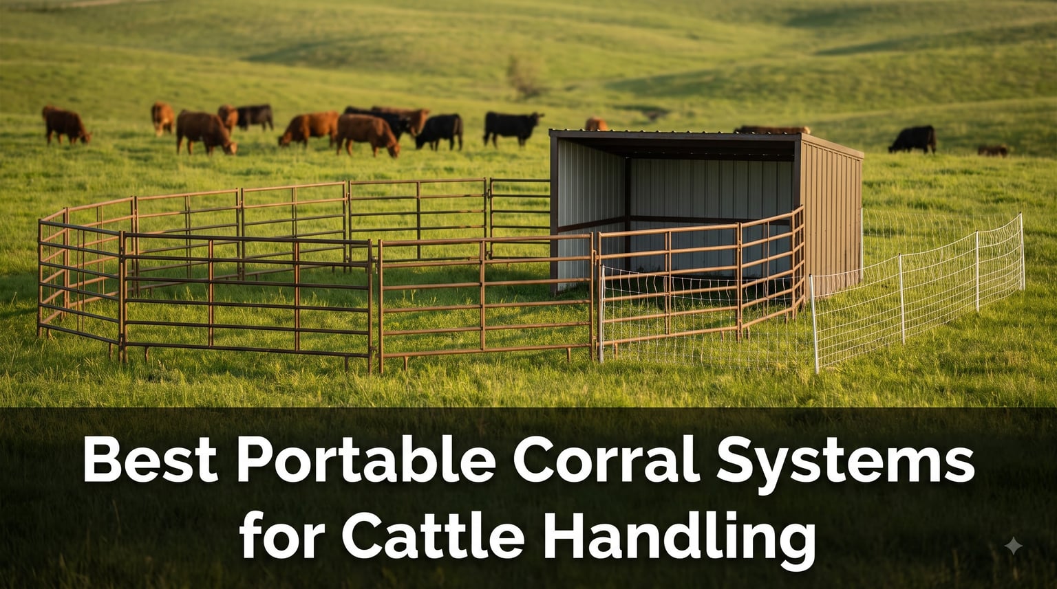 Best Portable Corral Systems for Cattle Handling