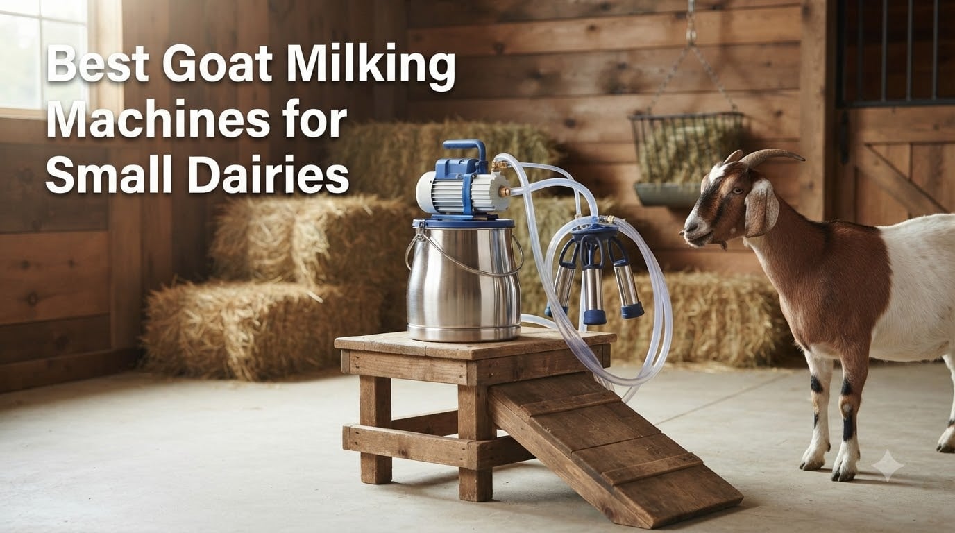 Best Goat Milking Machines for Small Dairies