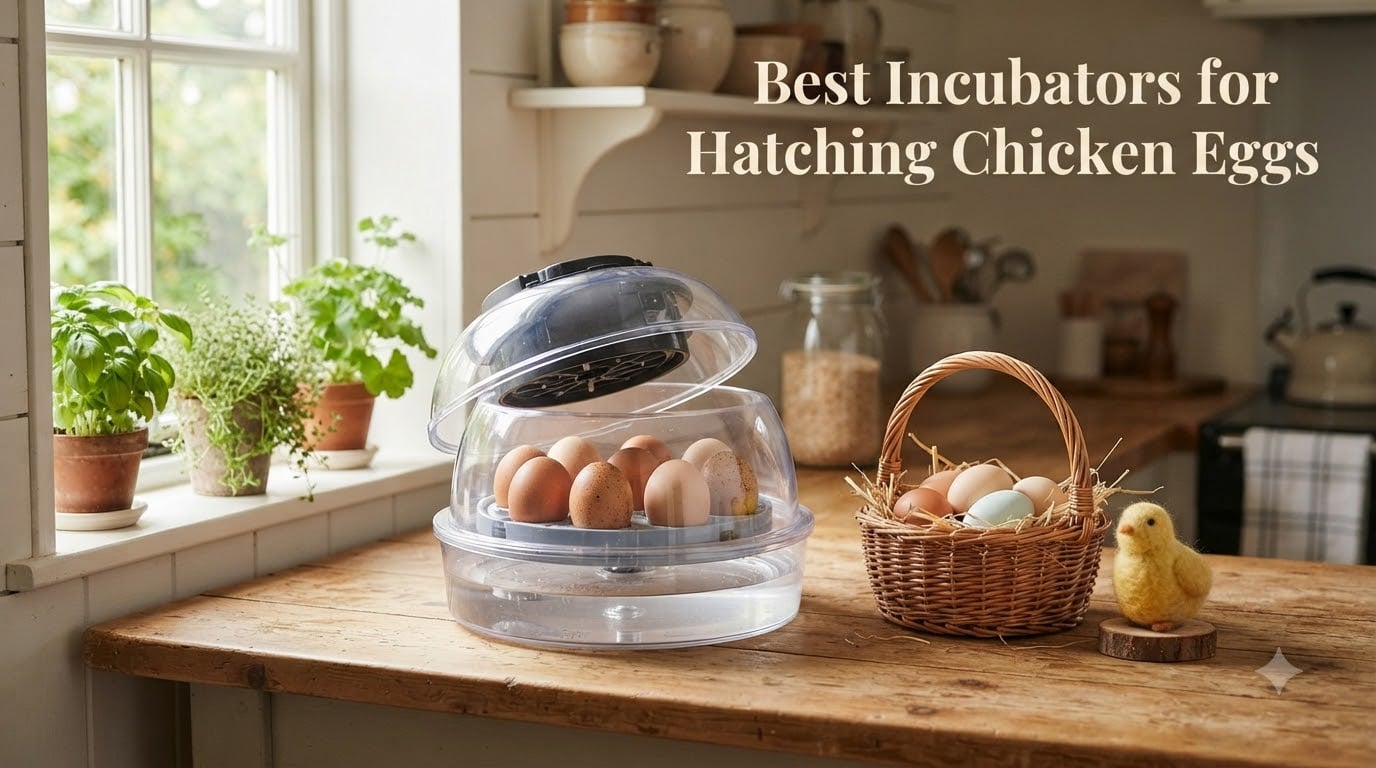 Best Incubators for Hatching Chicken Eggs