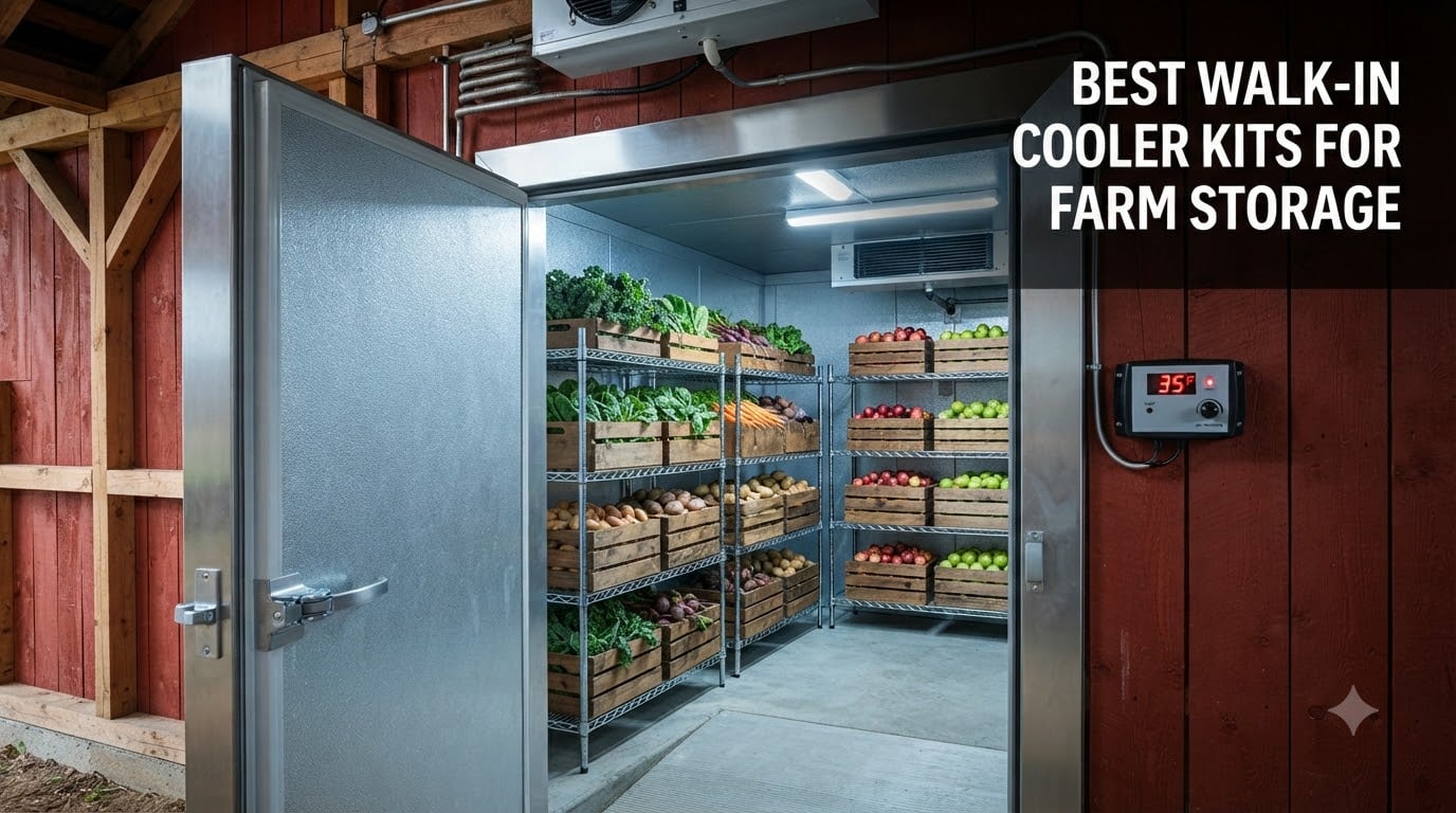 Best Walk-In Cooler Kits for Farm Storage
