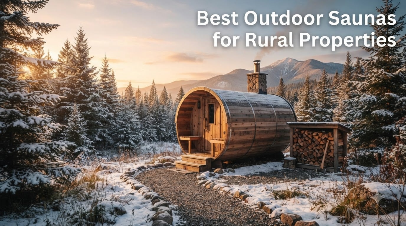 Best Outdoor Saunas for Rural Properties