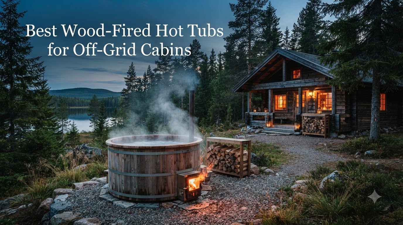 Best Wood-Fired Hot Tubs for Off-Grid Cabins