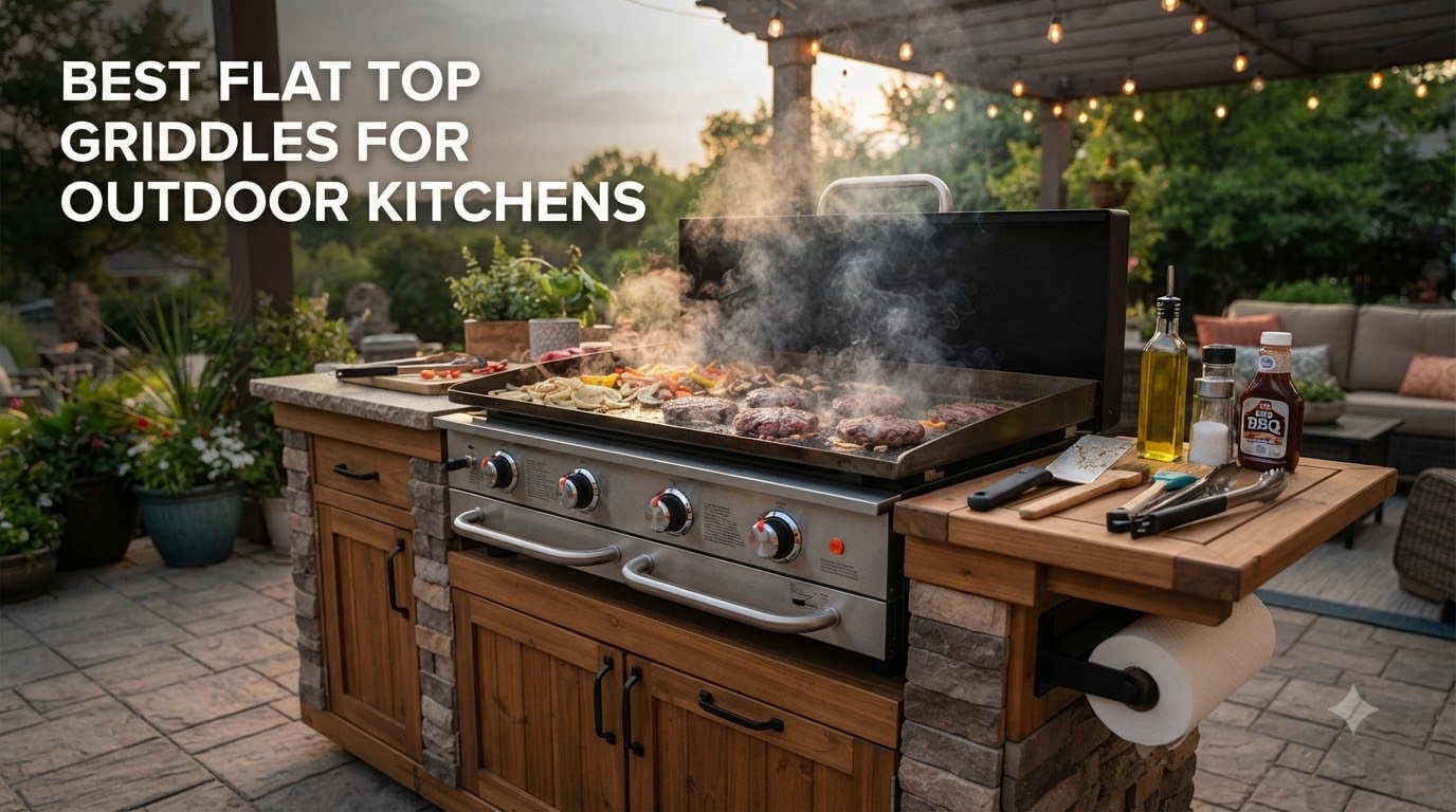 Best Flat Top Griddles for Outdoor Kitchens